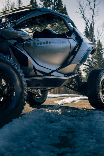 MBRP AC-9219-04 Rock Slider Kit, 2024-2025 Can-Am Maverick R