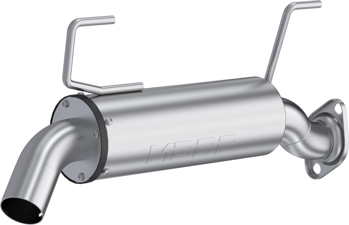 MBRP AT-9539PT 5” Slip-on Exhaust, 2024-2025 Polaris