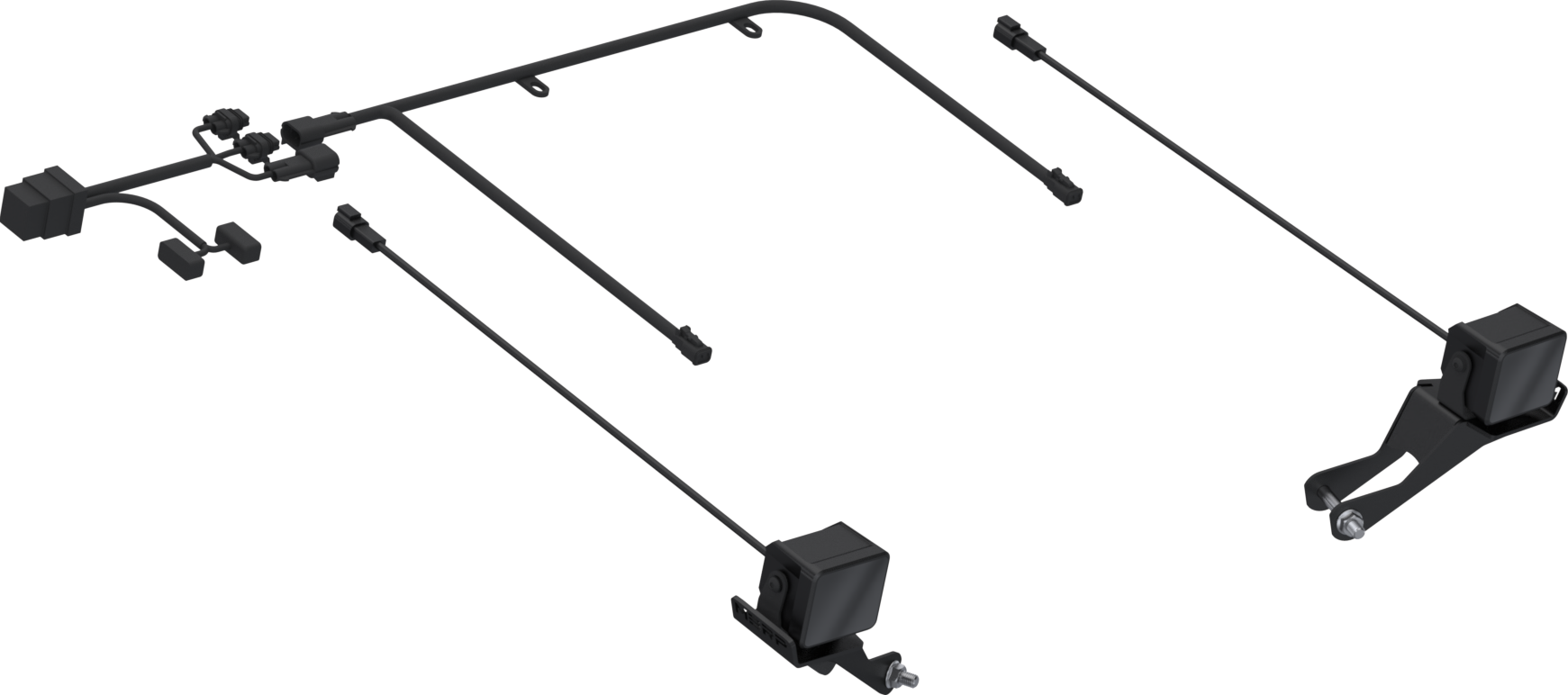 MBRP SL4001S Accessory Light Kit, Spot Beam, 2021-2025 Polaris Matryx