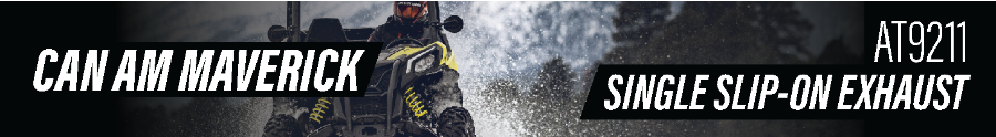 2019 ATV Can AM Maverick Exhaust