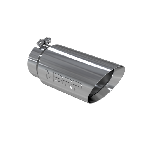 Tip, 5" O.D. Dual Wall Angled 4" inlet 12" length, T304