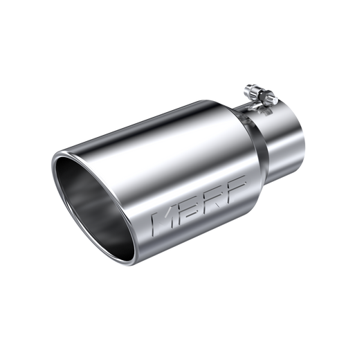 Tip, 6" O.D. Angled Rolled End 4" inlet 12" length, T304