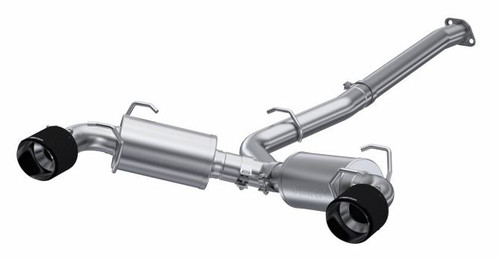 MBRP 3" Cat-Back 2013-2025 Subaru BRZ 2.0L/ 2.4L, 2017-2025 Toyota GR86 2.0L/ 2.4L,2013-2016 Scion FR-S 2.0L Dual Split Rear Exit w/ Carbon Fiber Tips