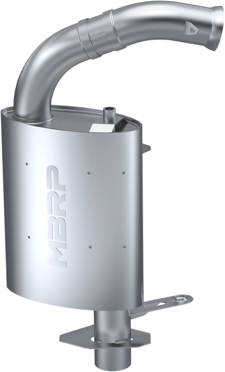 MBRP 142Q106 Quiet Profile Snow Exhaust, MBRP Quiet Profile Snow