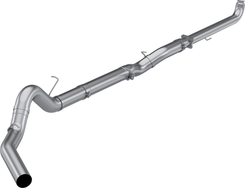 5" Downpipe Back, Single Side Exit, 2001-2004 Silverado/Sierra 2500/3500 6.6L Duramax, T409 Stainless Steel