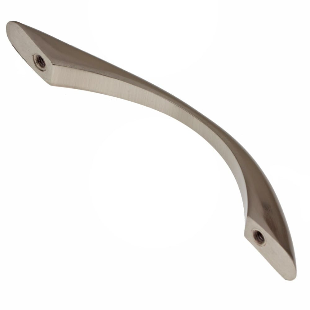 3-3/4 Inch Center to Center Modern Curved Arch Pull Cabinet Hardware Handle - 88731
