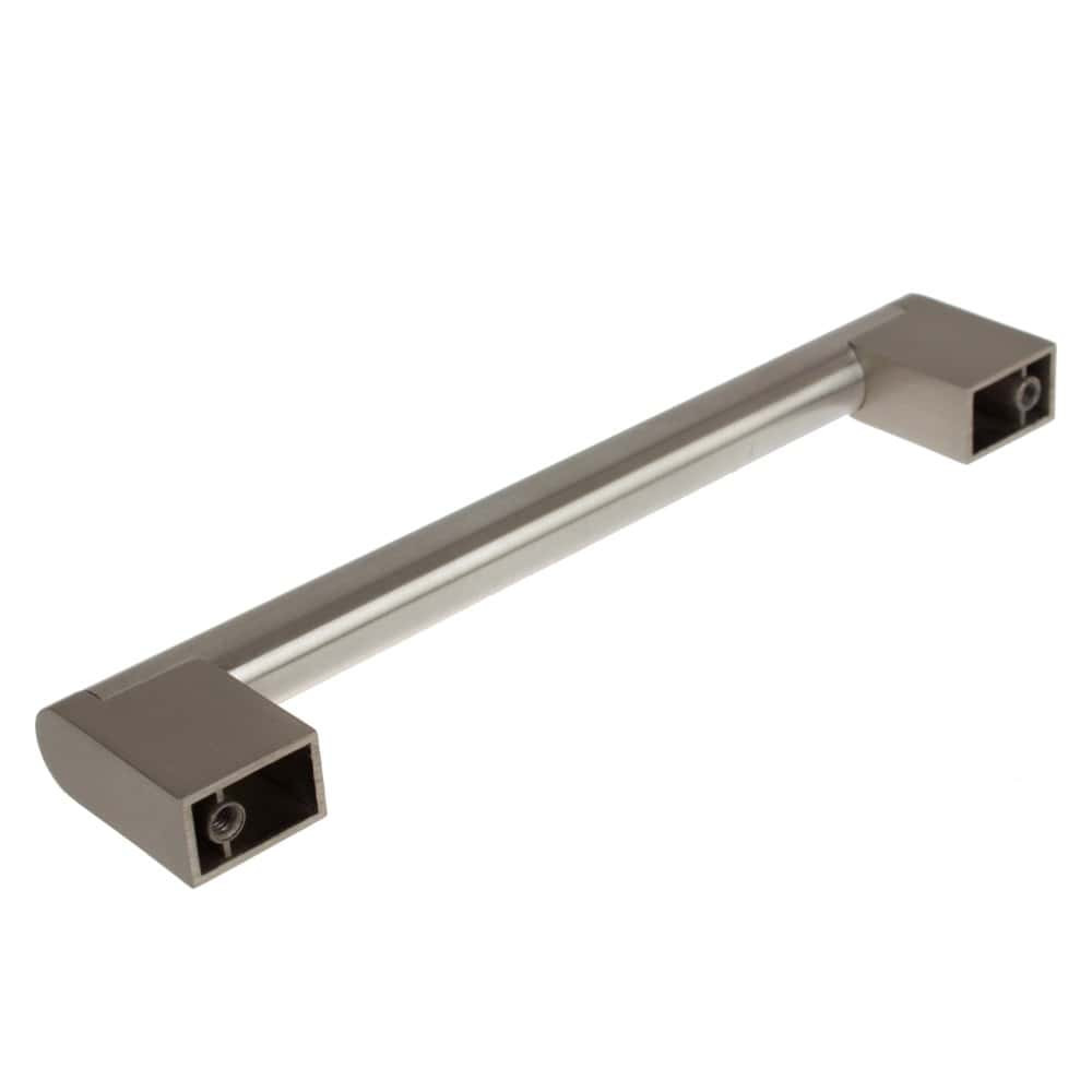6 1 4 Inch Center To Center Stainless Steel Round Cross Bar Pull Cabinet Hardware Handle 52003 160 Gliderite Hardware
