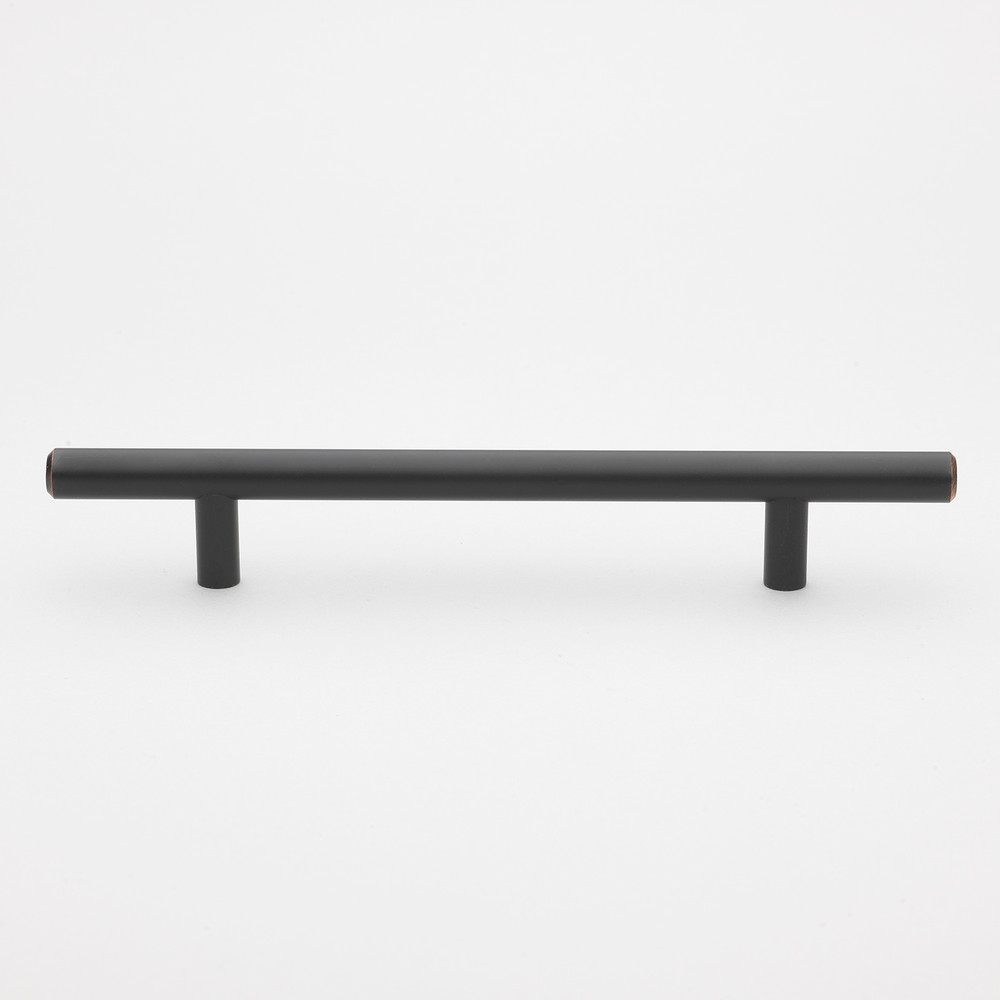 5 Inch Center to Center Oil Rubbed Bronze Modern Cabinet Hardware Handle - 5008-128-ORB