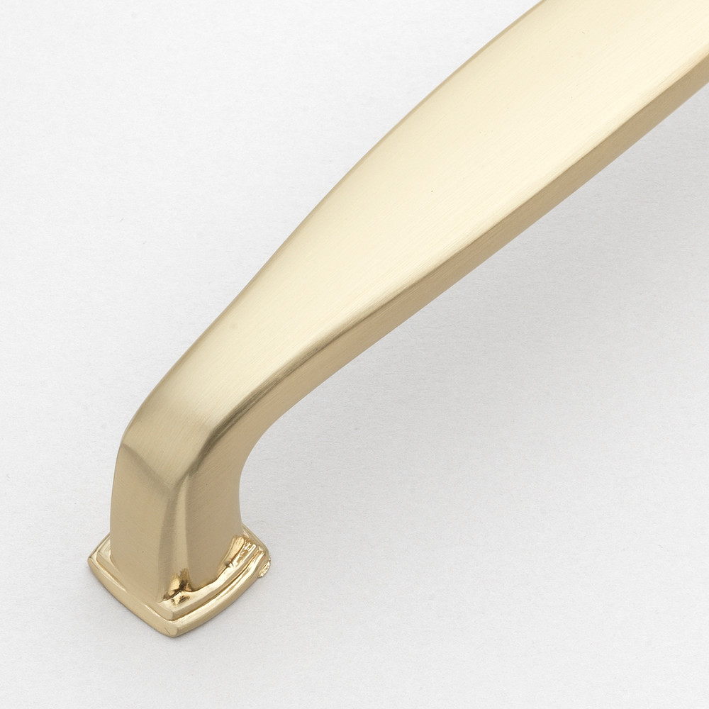 3-3/4 Inch Center to Center Champagne Gold Classic Decorative Pull Cabinet Hardware Handle - 81092-CHPG