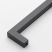 6-5/16 in. Center to Center Solid Square Bar Pull - 21683-160