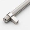 3 Inch Center to Center Knurled Solid Steel Bar Pull Cabinet Hardware Handle - 8005-76