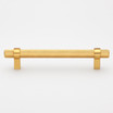 5-1/16 in. Center to Center Knurled Solid Steel Bar Pull - 8007-128-BG