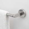 18 in. Towel Bar Wall Mounted with Round Backplate - 9018-RD