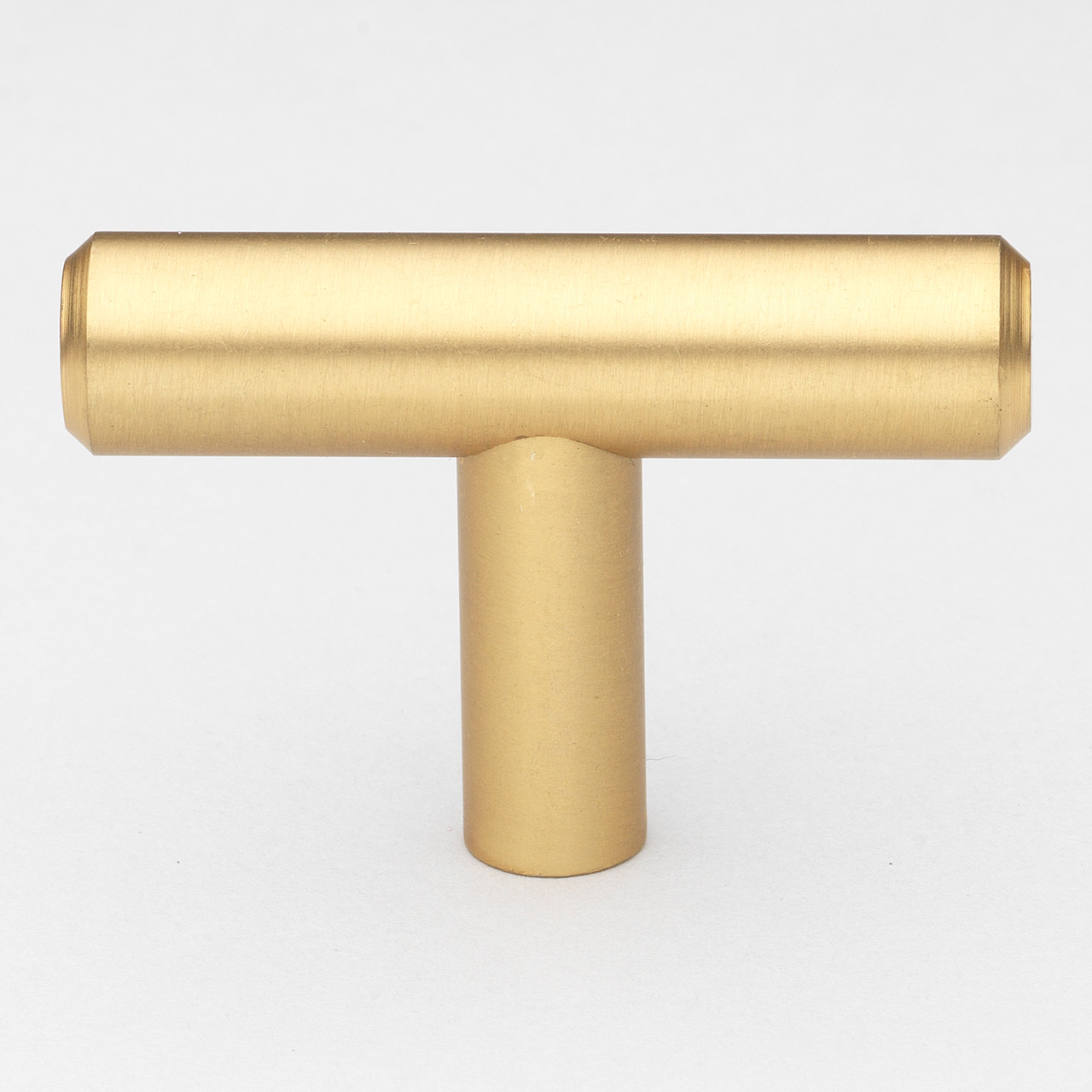 GlideRite Hardware 8-3/4 Inch Center To Center Solid Square Bar Pull Gold Collection 21683 224