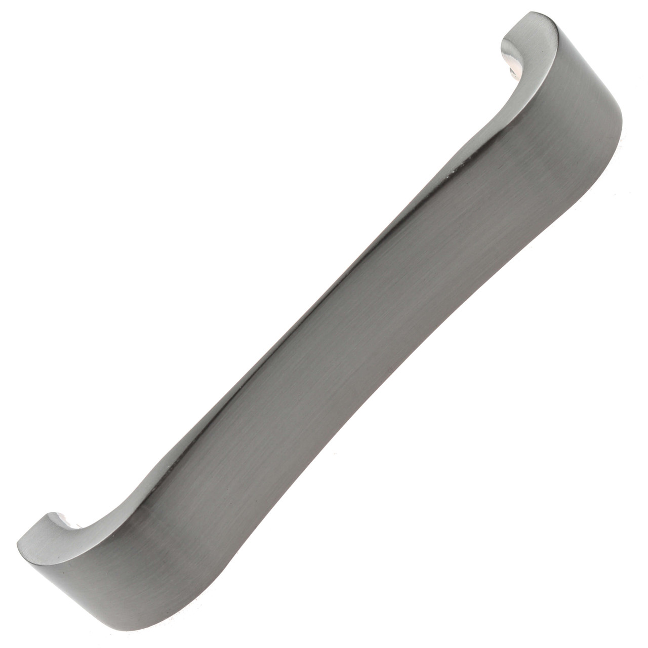 4-1/2 in. Center Smooth Curved Flat Cabinet Pull Handles - 5107