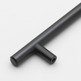 3-3/4 in. Center to Center Matte Black Traditional Bar Pull - 5001-96-MB