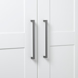 7-9/16 Inch Center to Center Solid Square Bar Pull - 21683-192-GPH