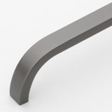 3-3/4 in. Center to Center Curved Bar Pull - 4843-96