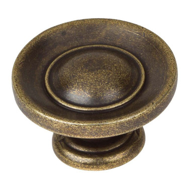 1 Inch Small Classic Round Ring Button Cabinet Knob - 5105