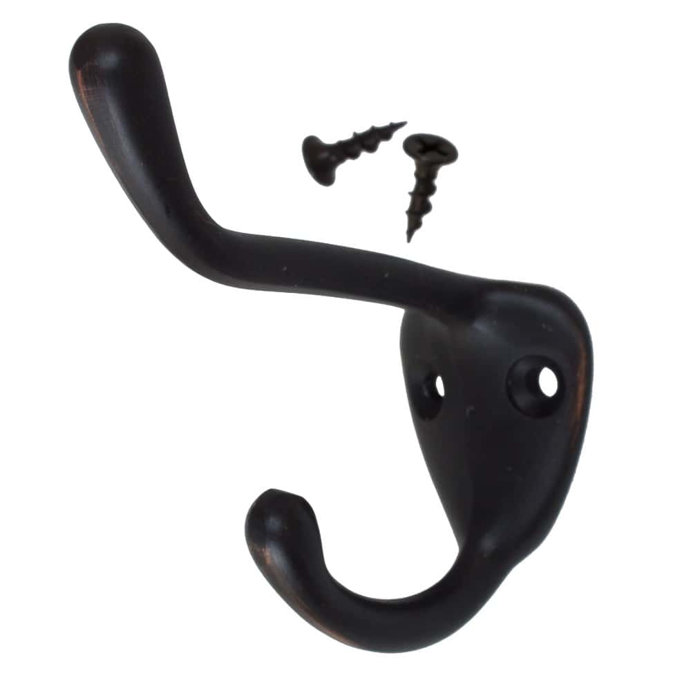 3 Inch Classic Large Coat Hook Double Hook - 7014 - GlideRite Hardware