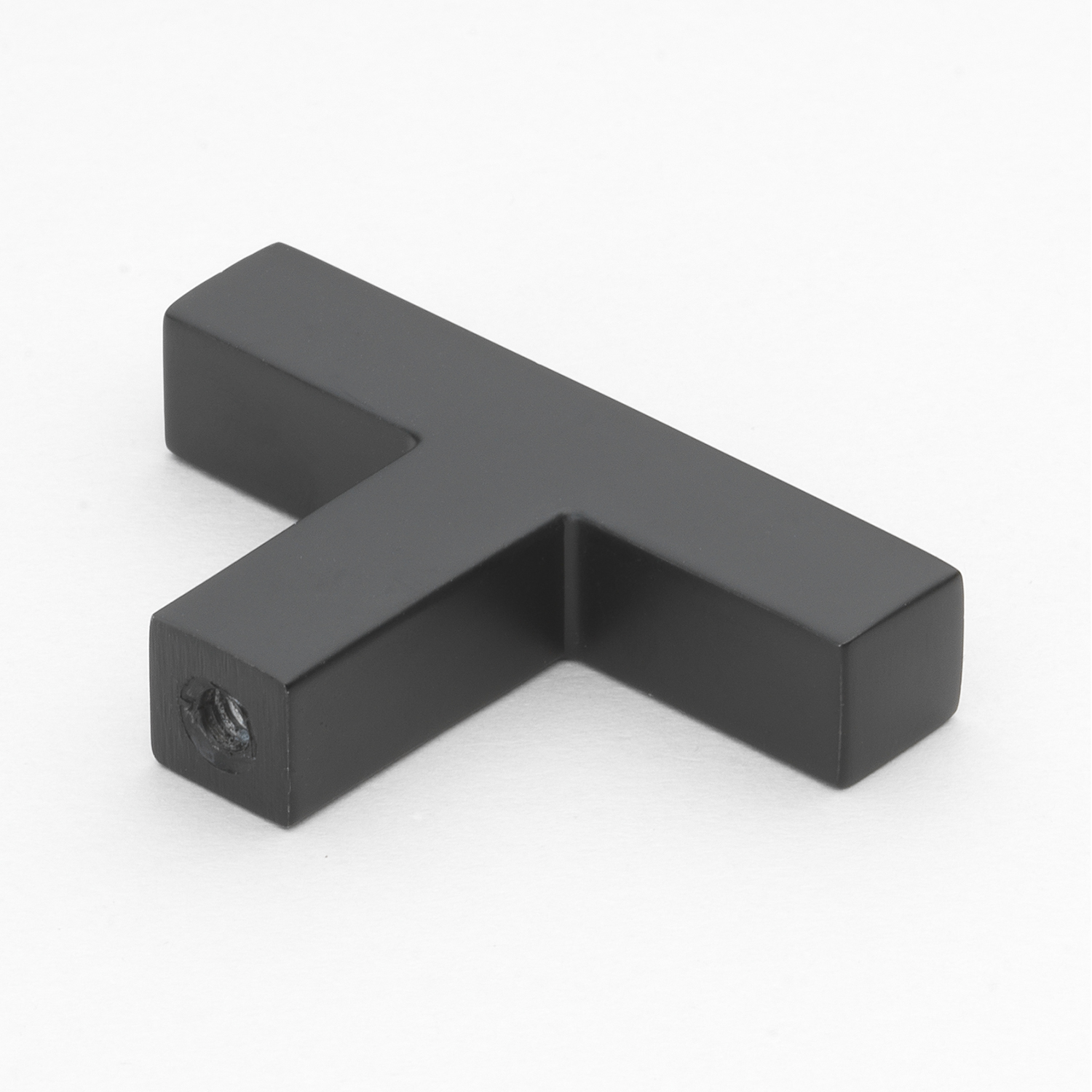 Bouton D'armoire Top Knobs Normandie Square Twist – Patine Noire – M740