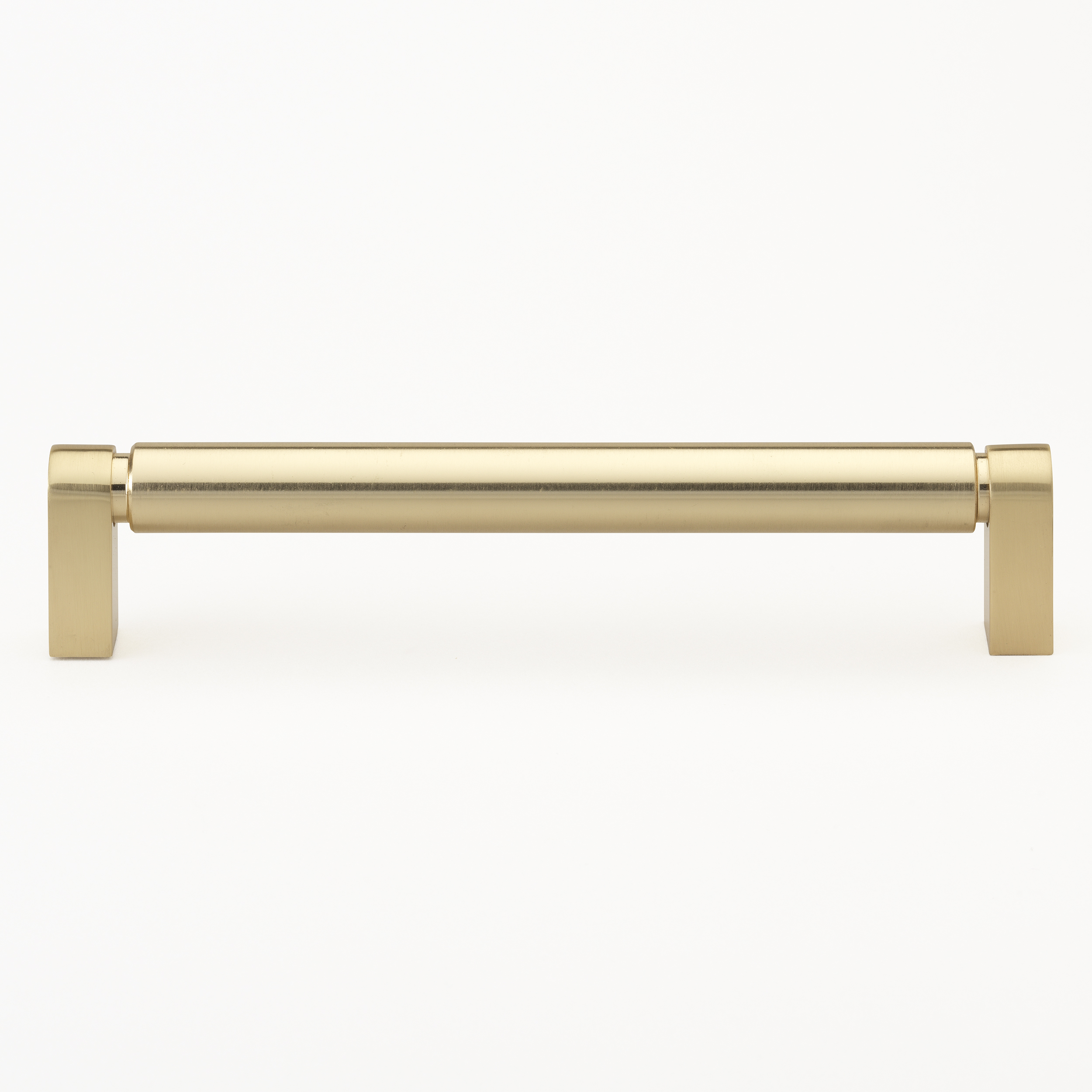 6-5/16 in. Center to Center Champagne Gold Smooth Bar Pull - 4787