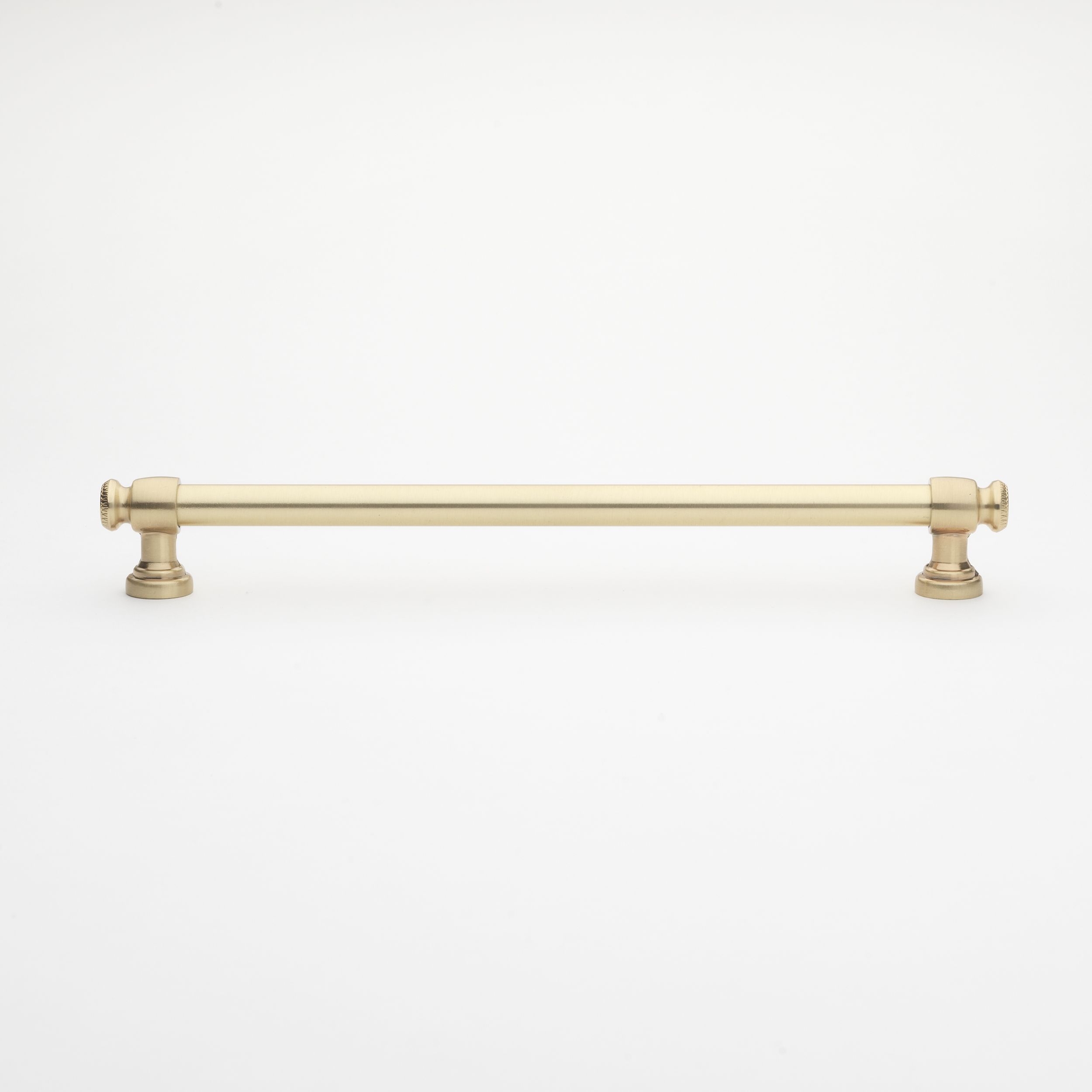 8-3/4 in. Center to Center Champagne Gold Classic Euro Bar Pull