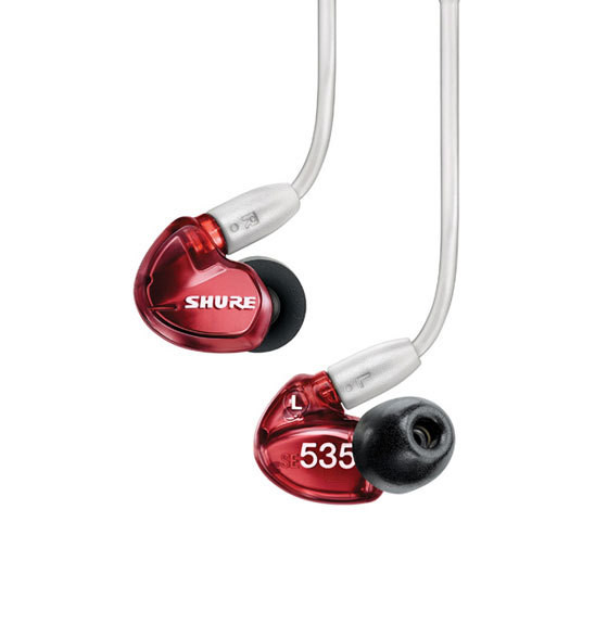 Shure SE535 Sound Isolating Earphones in Clear - Drumtek Store