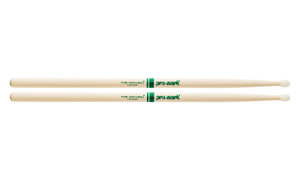 ProMark Classic Forward 5B Raw Hickory Drumstick, Oval Nylon Tip