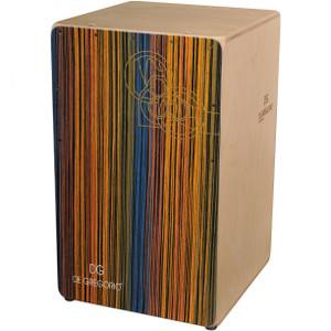 DG YaquI Birch Cajon Nickel Wound Strings with Jingles - Iris DG YaquI Birch Cajon Nickel Wound Strings with Jingles - Iris