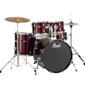 Pearl Roadshow - 22" FUSION PLUS KIT W/ HARDWARE, CYMBALS & STOOL Pearl Roadshow - 22" FUSION PLUS KIT W/ HARDWARE, CYMBALS & STOOL