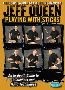 Playing with Sticks - Jeff Queen DVD