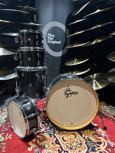 Gretsch Catalina Maple - Black Stardust (20", 10", 12", 14" + 14" Snare)