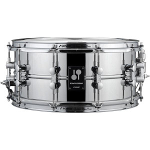 Sonor Kompressor 14" x 6.5" Steel Snare Drum Sonor Kompressor 14" x 6.5" Steel Snare Drum