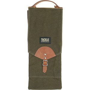 Tackle Compact Waxed Canvas Stick Bag (Forest Green)
