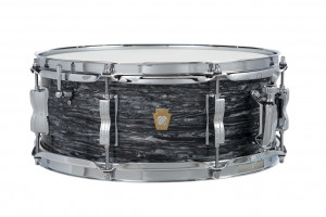Ludwig 14" x 5.5" Legacy Mahogany “Jazz Fest” Snare Drum in Vintage Black Oyster