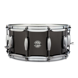 Gretsch Full Range Black Nickel over Steel 14" X 6.5" Snare