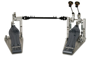 DW MFG Direct Drive Double Pedal - Polished Anodized Aluminum DW MFG Direct Drive Double Pedal - Polished Anodized Aluminum