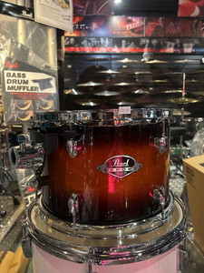 Pearl Export Lacquer Tom 12" x 8" w/ OPL Gloss Tobacco Burst Pearl Export Lacquer Tom 12" x 8" w/ OPL Gloss Tobacco Burst
