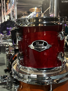 Pearl Export Lacquer Tom 8" Natural Cherry