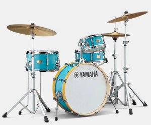 Yamaha Stage Custom Hip Drum Kit w/ Crosstown Hardware - Surf Green Yamaha Stage Custom Hip Drum Kit w/ Crosstown Hardware - Surf Green
