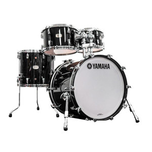 Yamaha Absolute Hybrid Maple Solid Black - 22", 10", 12", 16" Shell Pack Yamaha Absolute Hybrid Maple Solid Black - 22", 10", 12", 16" Shell Pack