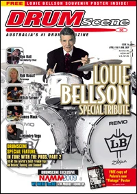 DRUMSCENE MAGAZINE - #56 LOUIE BELLSON