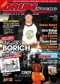 DRUMSCENE MAGAZINE - #52 LUCIUS BORICH