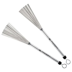 Meinl Aluminium Handle, Retractable Wire Brushes, Vintage