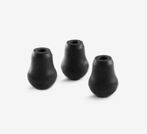 Gibraltar "Floating" Rubber Floor Tom Feet  - 3pk
