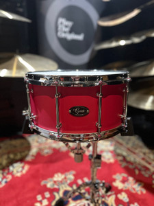 Gas Custom Drums 14" x 6.5" Painted Pink Acrylic Snare Drum