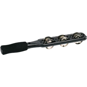 Meinl Jingle Stick Single Row Steel Jingles - Black