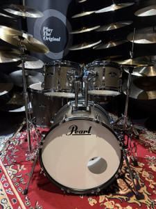 Pearl Roadshow - Bronze Metallic (20", 10", 12", 14" + 14" Snare) Drum Kit w/ Hardware + Cymbals