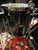 Yamaha Rydeen 5 Piece Drum Kit (22", 10", 12", 16" + 14" Snare) in Black Glitter w/Hardware, Cymbals + Throne